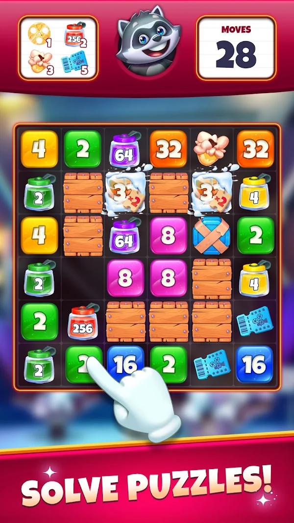 Cinematch: Merge 2048 screenshot 2