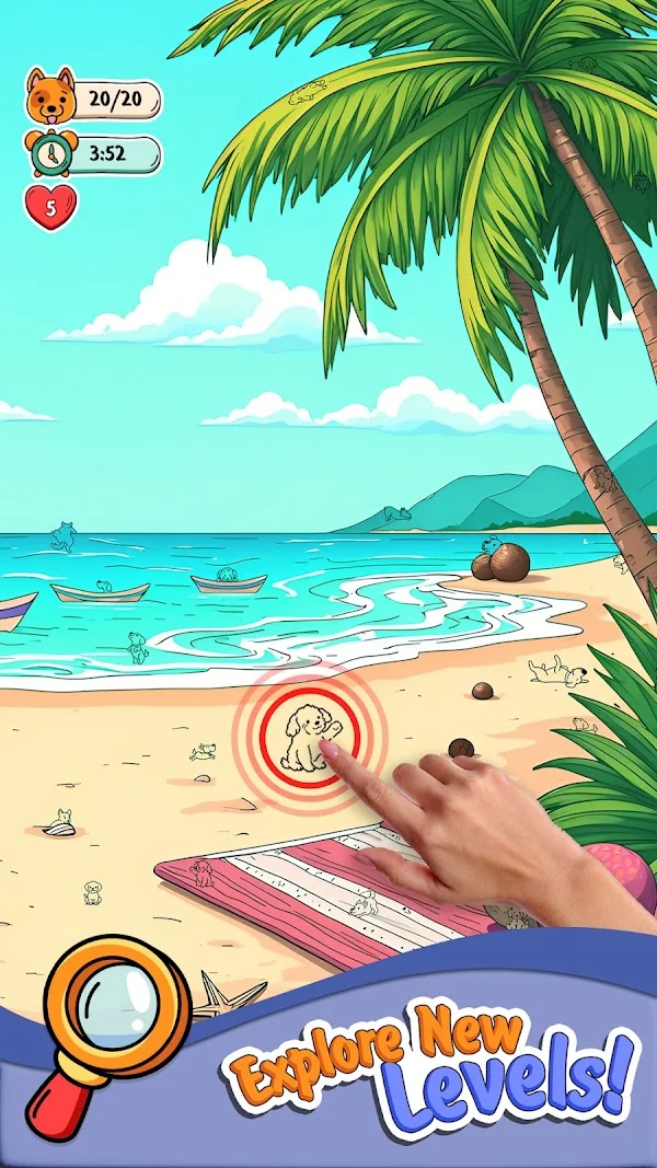 Find The Dogs - Hidden Objects gameplay preview