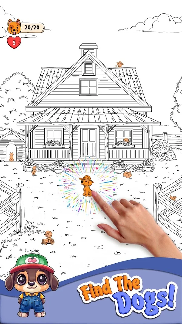 Find The Dogs - Hidden Objects screenshot 2