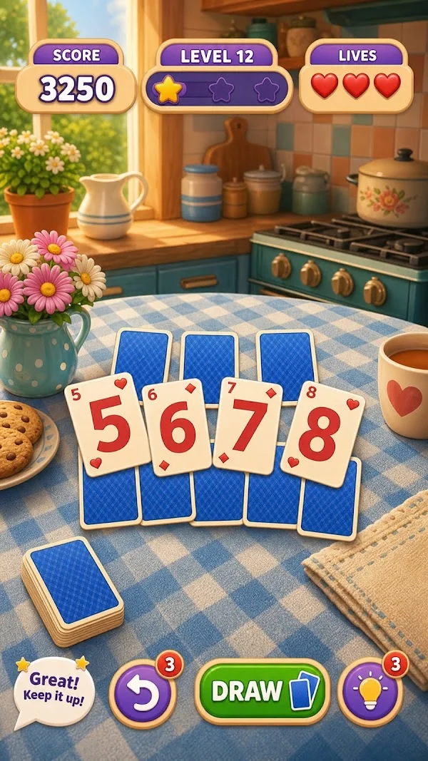 Kitty Tripeaks screenshot 3