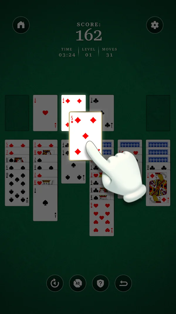 Klondike Solitaire Mania screenshot 2