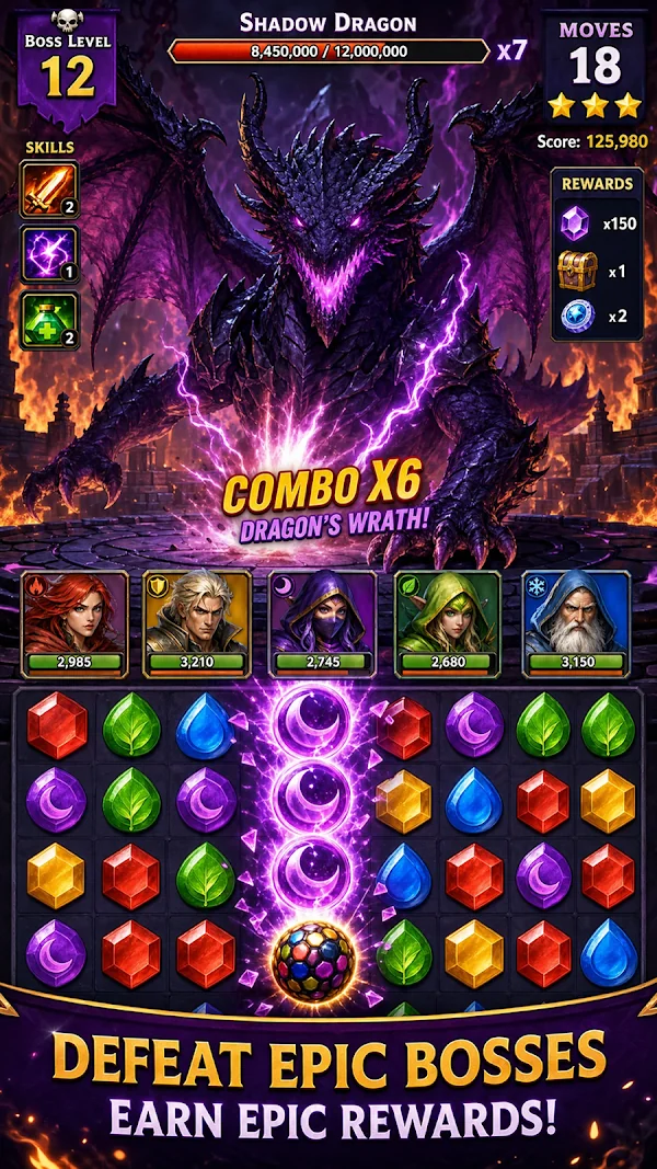 Monster Glory Match screenshot 3