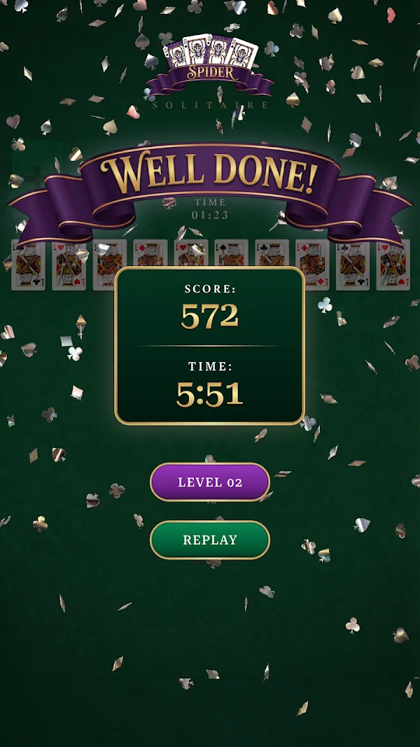 Spider Solitaire Adventure screenshot 3