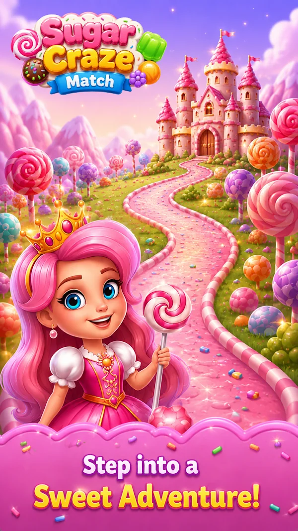 Sugar Craze Match gameplay preview