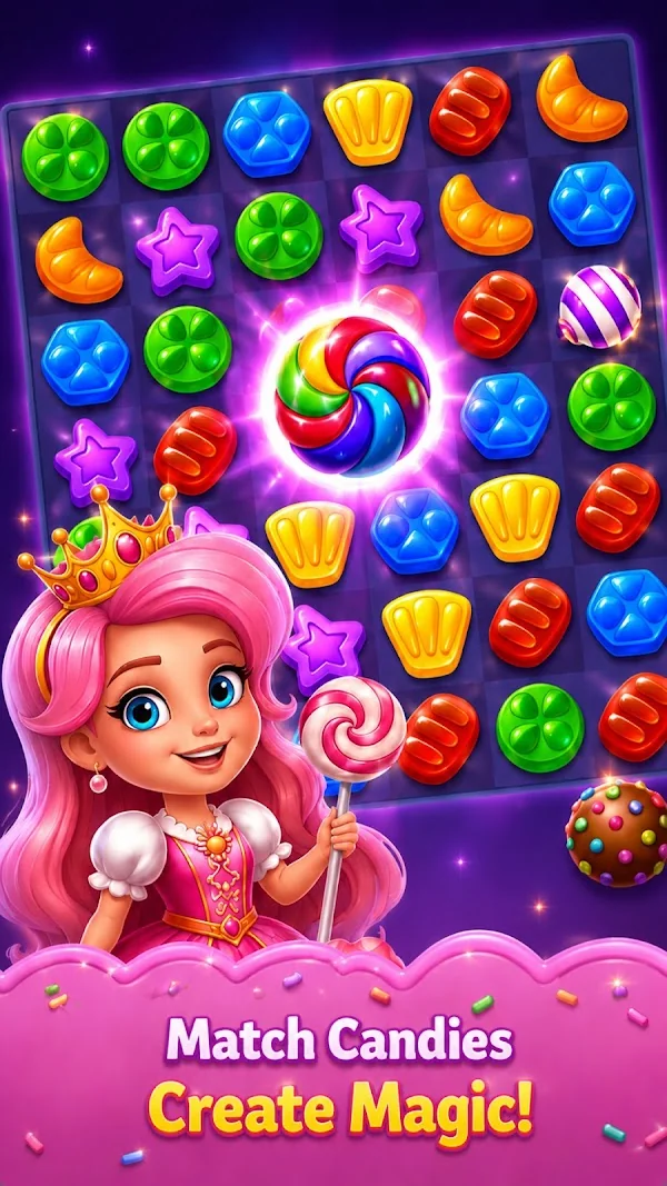 Sugar Craze Match screenshot 2